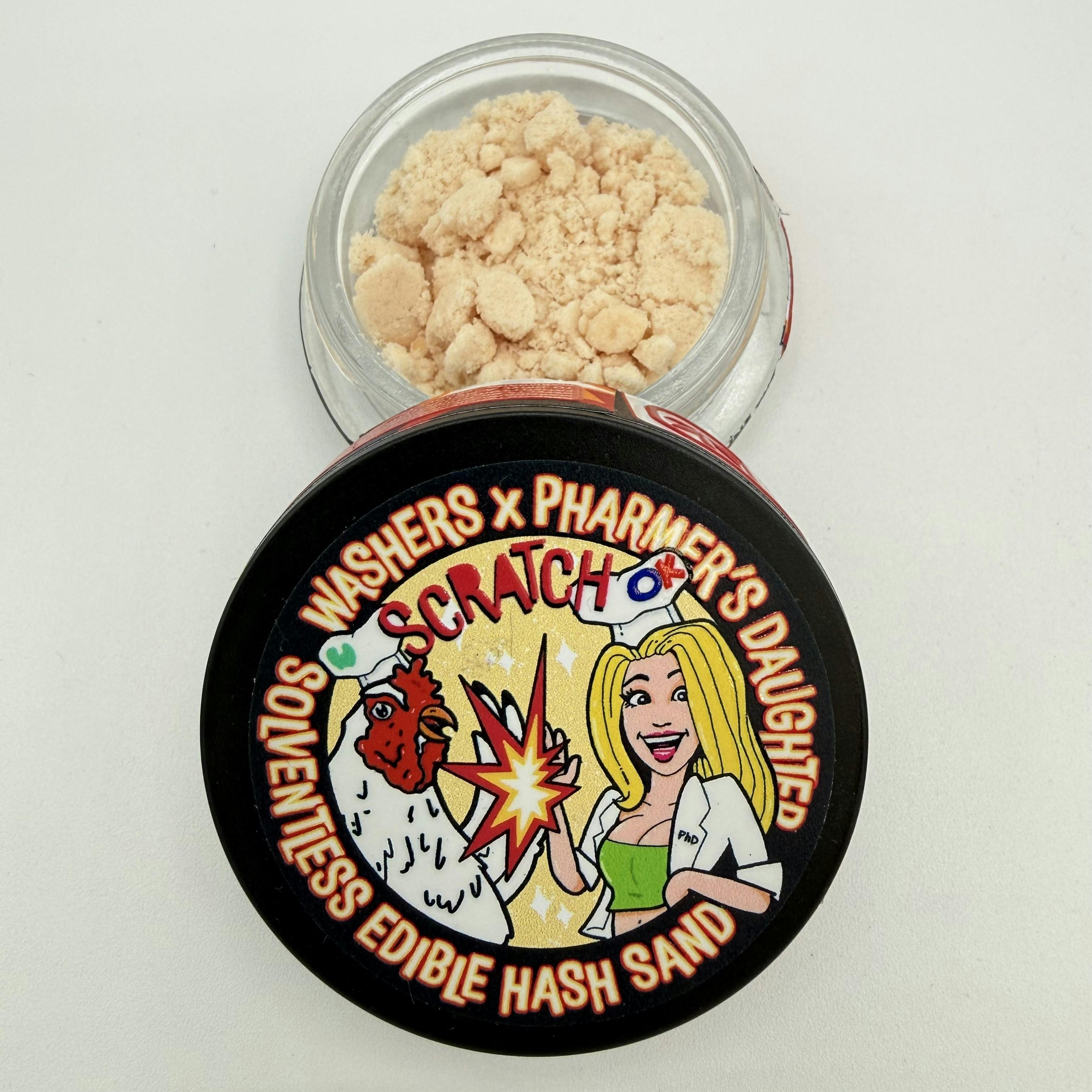Scratch Solventless Edible Hash Sand - 500mg