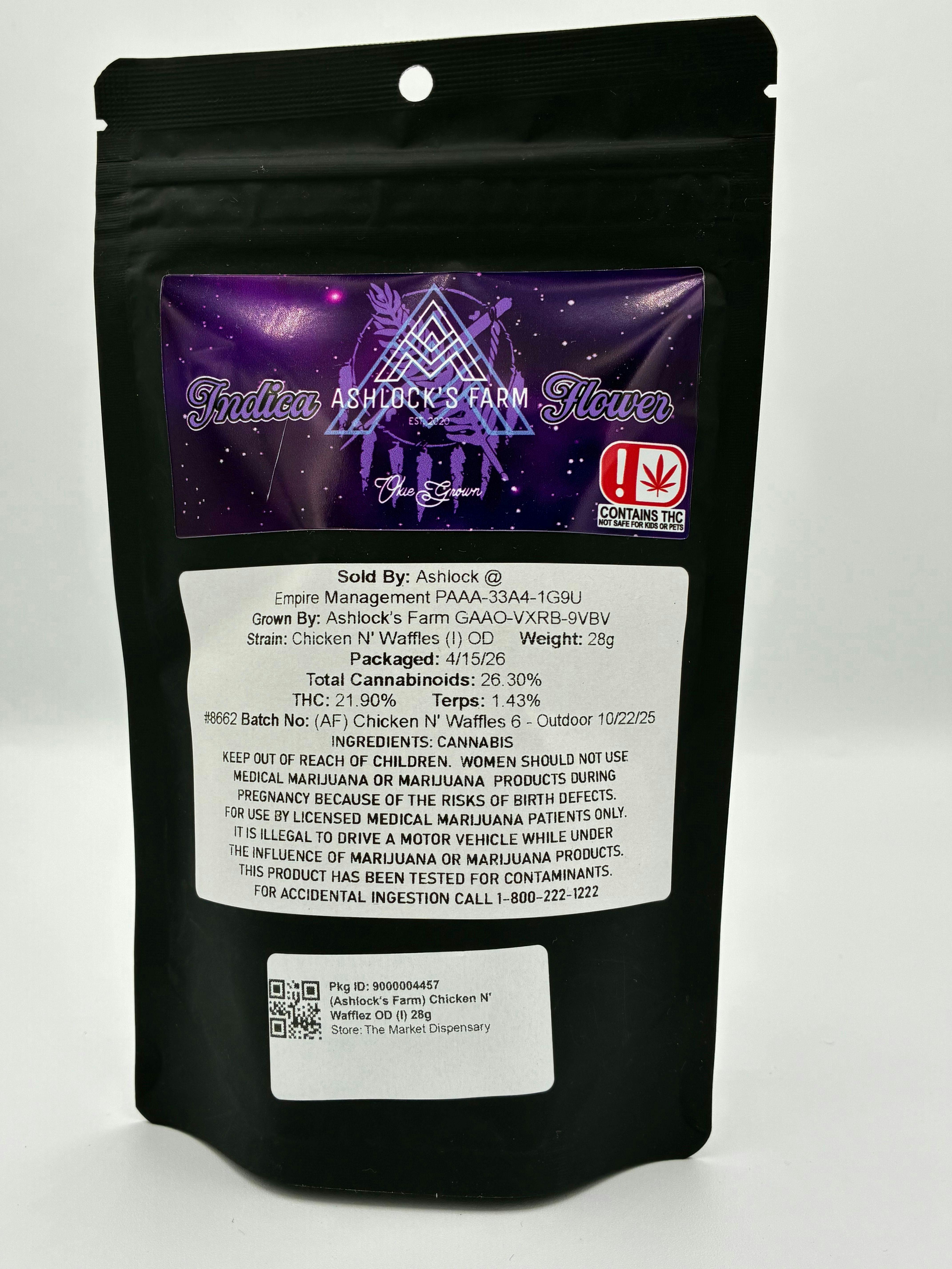 (Ashlock's Farm) Chicken N' Wafflez OD (I) 28g
