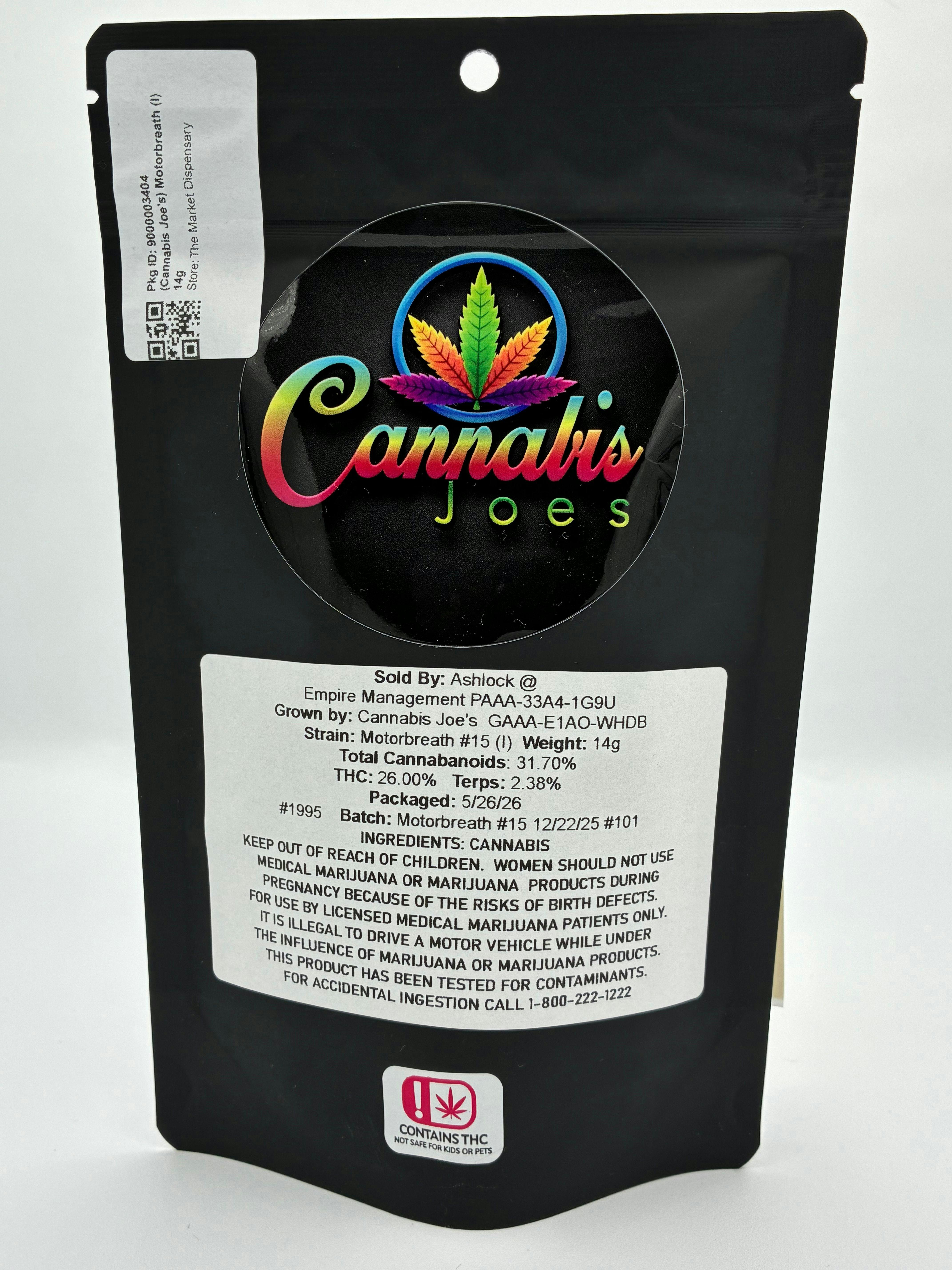 (Cannabis Joe's) Motorbreath (I) 14g