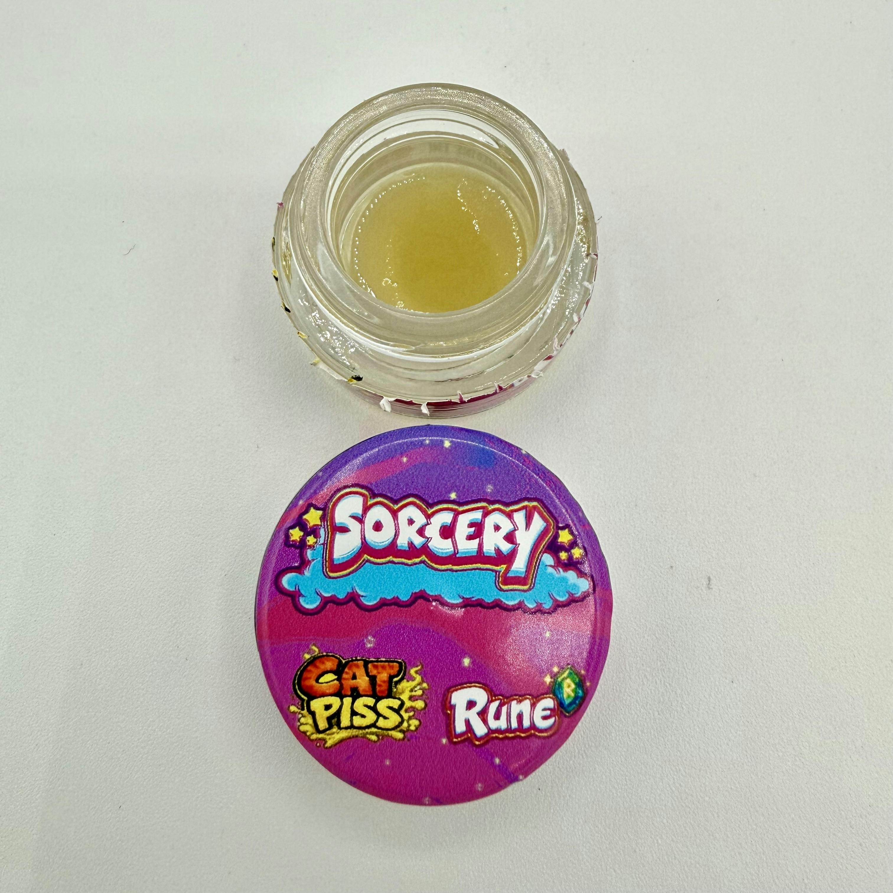 Sorcery - Rune - Cat Piss - Live Rosin Batter/Jam - 1g