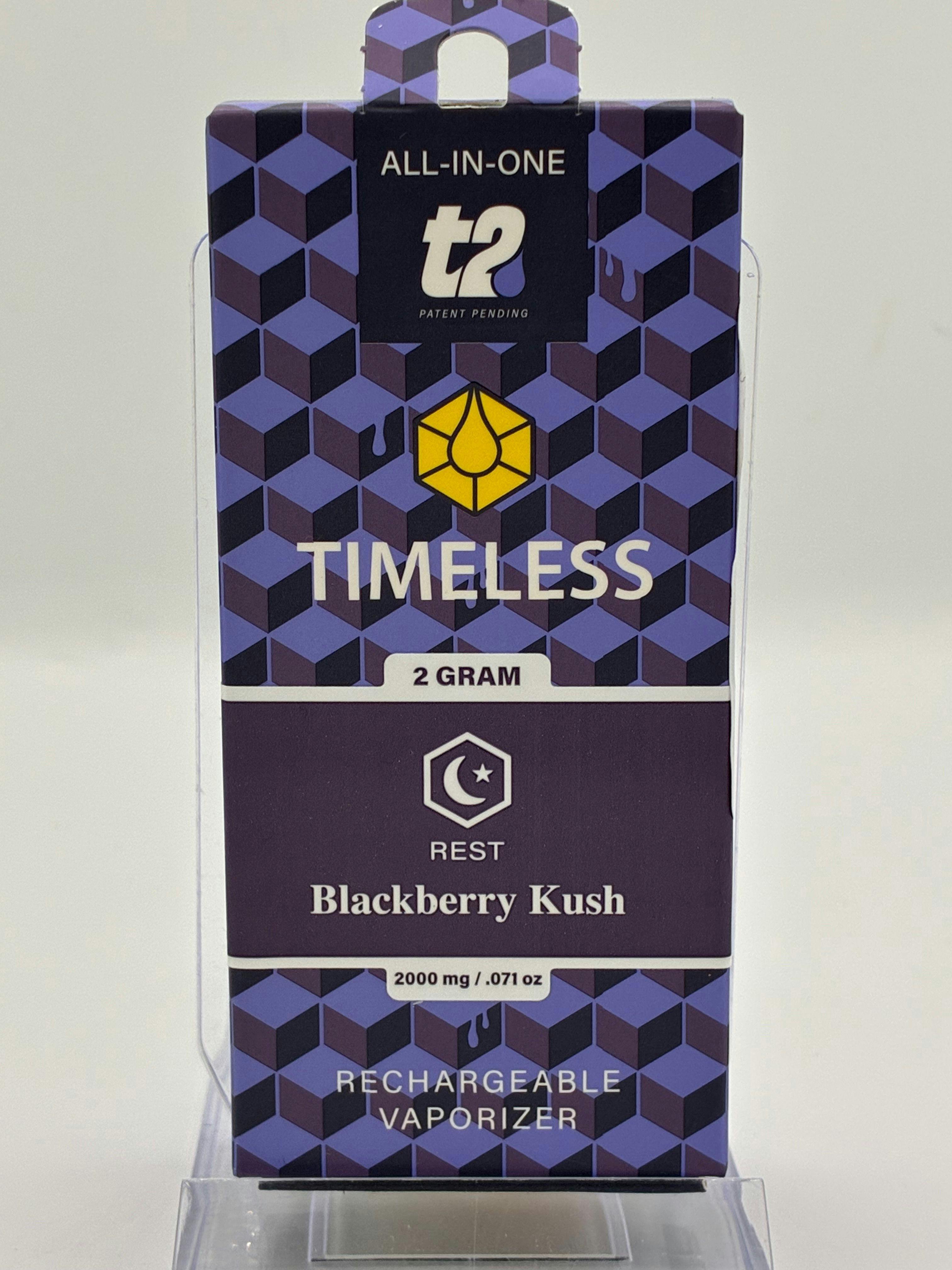 Blackberry Kush | NOIR T2 Disposable | 2g