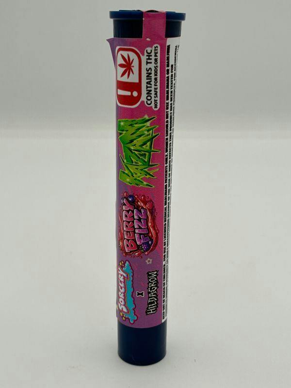 Sorcery - Kazam - Berry Fizz - Bubble Hash Preroll - 1g