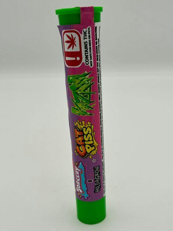 Sorcery - Kazam - Cat Piss - Bubble Hash Preroll - 1g