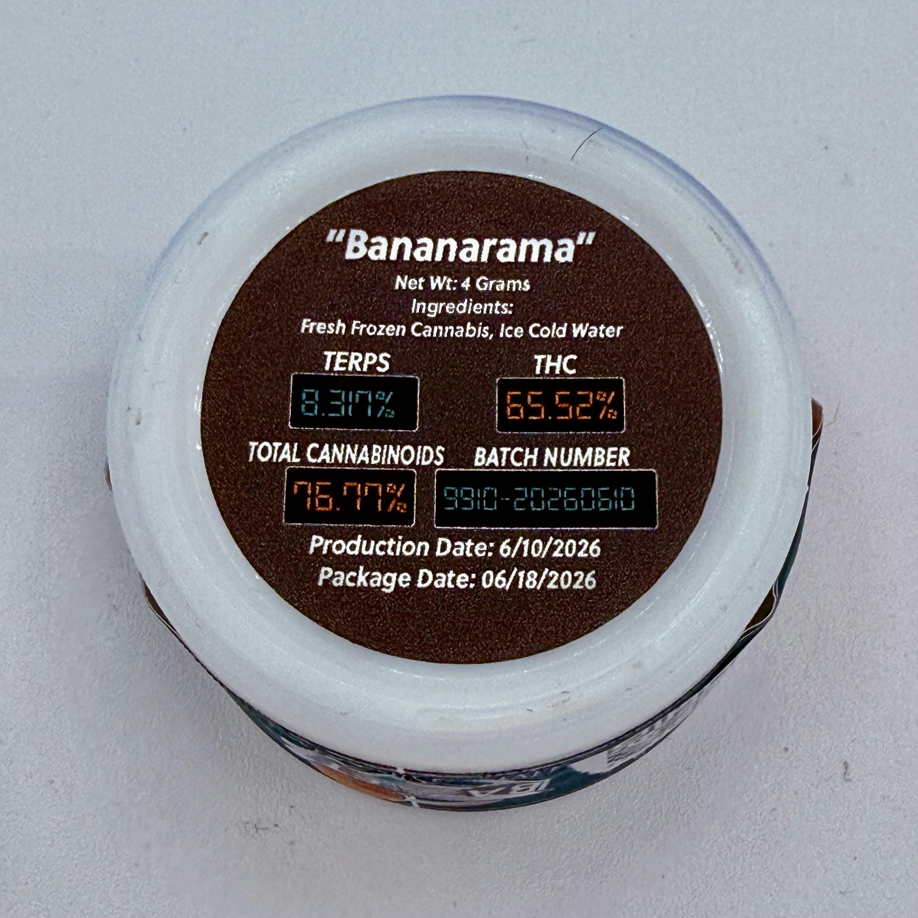 Basketz 4G Rosin - bananarama - 4g