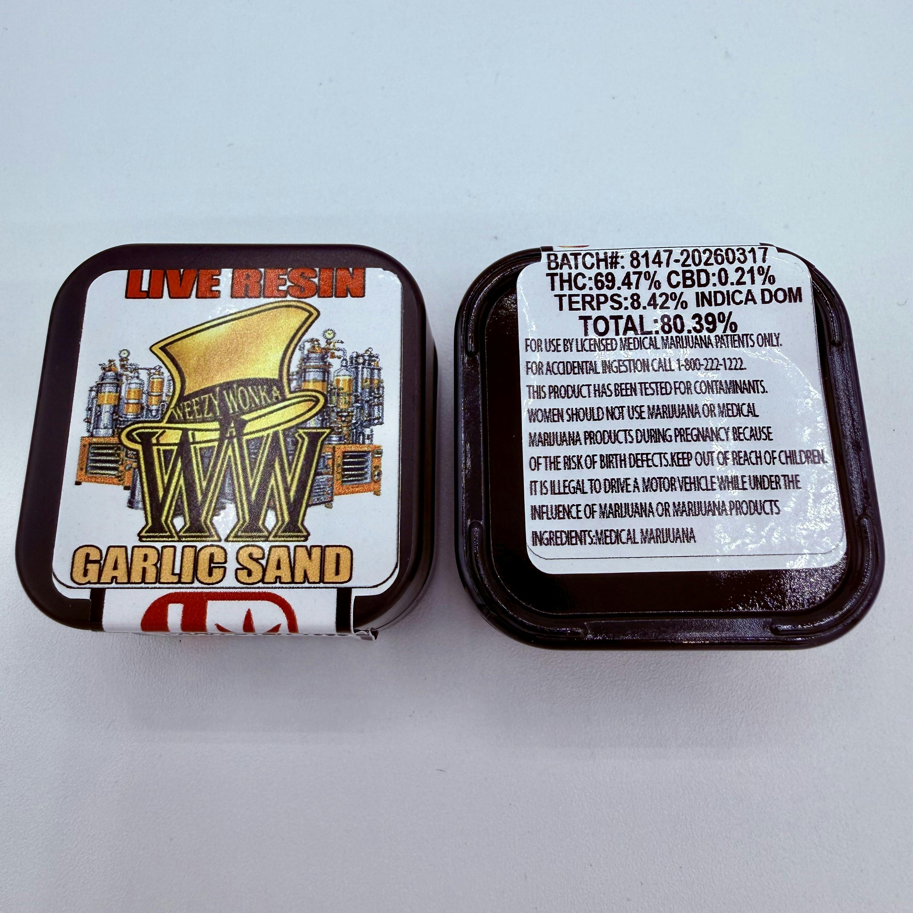 GARLIC SAND - 1G LIVE RESIN