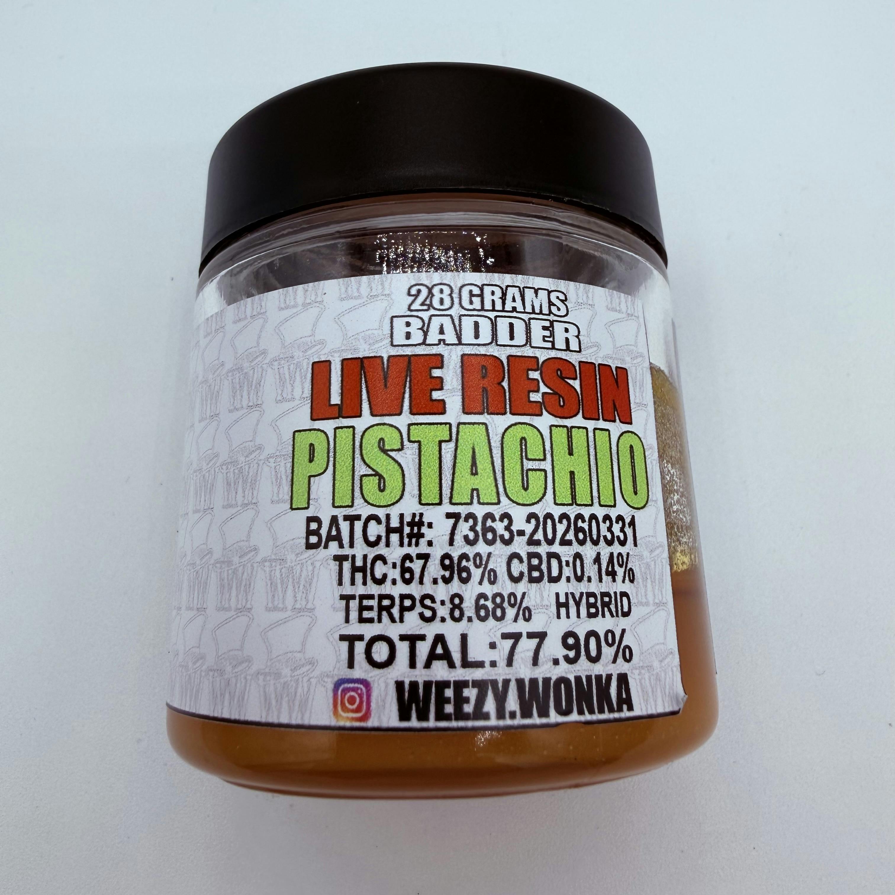 PISTACHIO - 28G LIVE RESIN