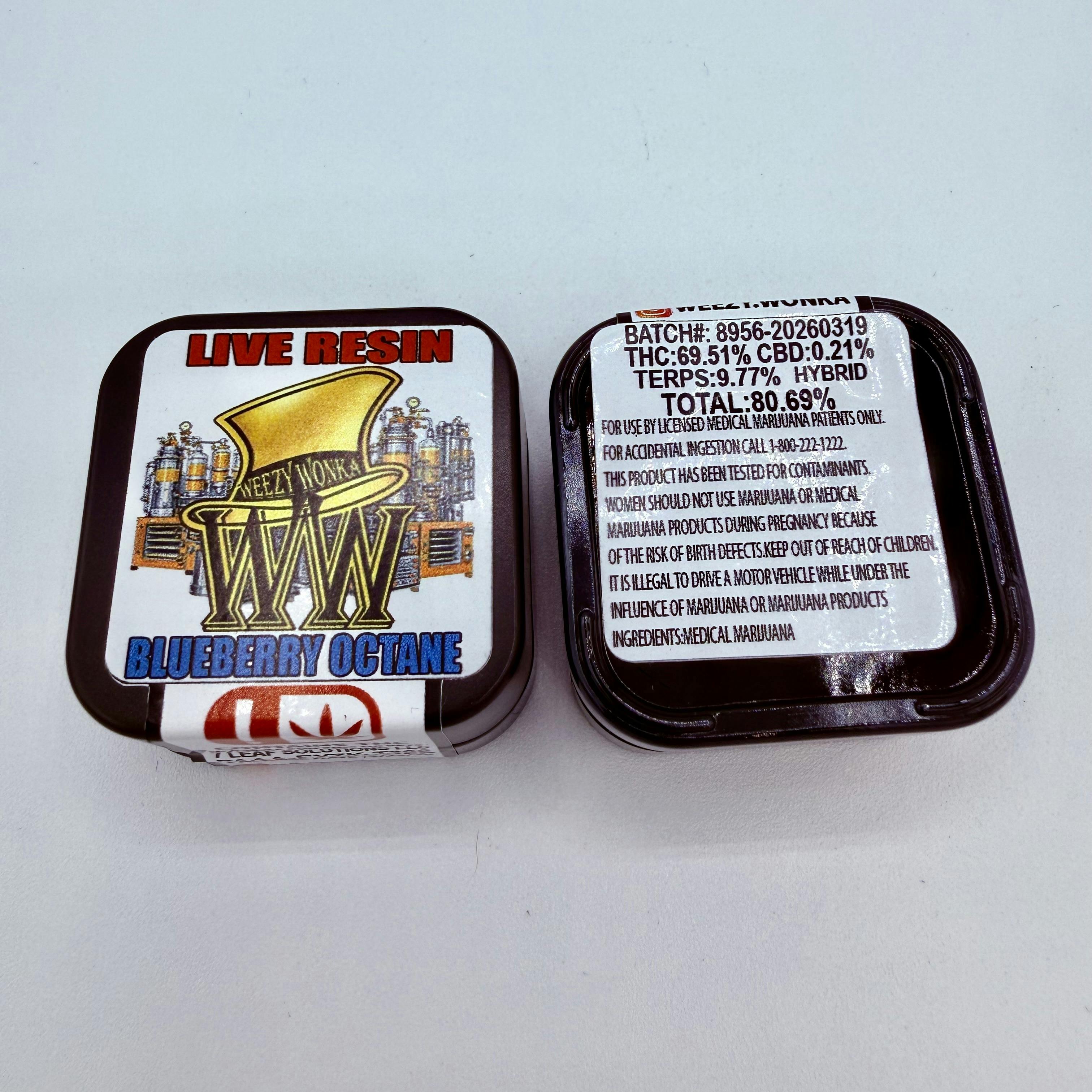 BLUEBERRY OCTANE - 1G LIVE RESIN