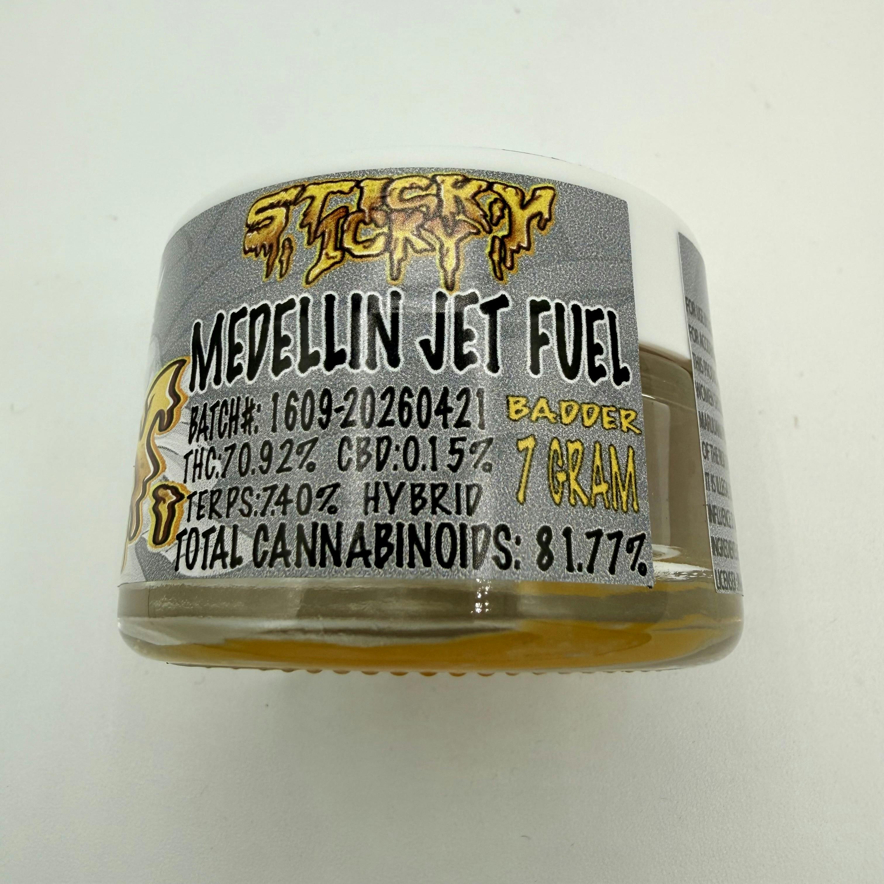 MEDELLIN JET FUEL - 7G LIVE RESIN