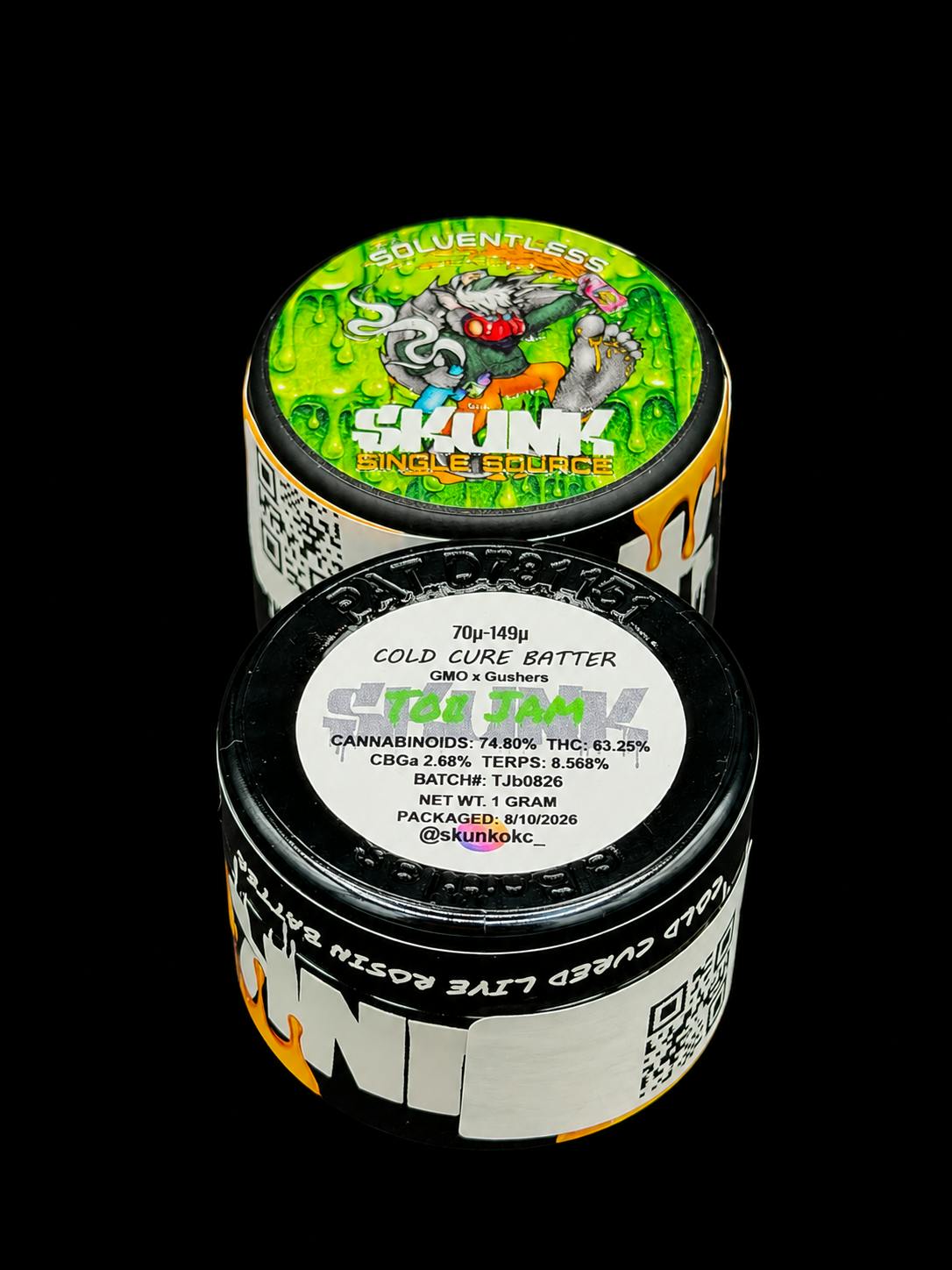 Toe Jam Live Rosin Batter 1g
