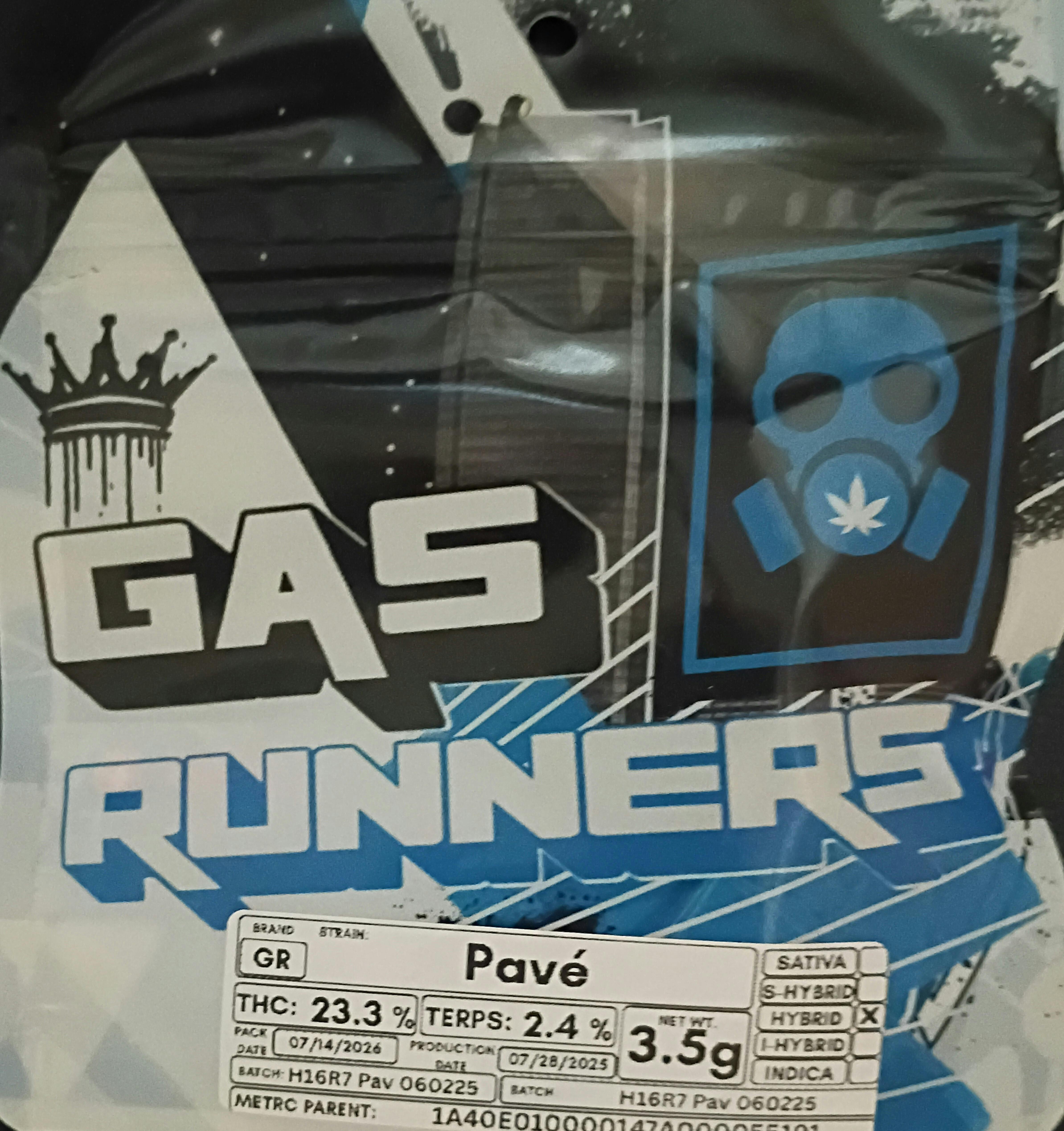 GAS RUNNERS Pave - Hybrid - 23.3/2.41 - 3.5g