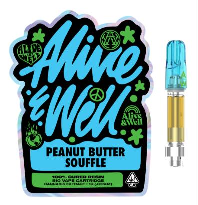 Peanut Butter Souffle Cured Resin Cartridge - 1000 mg