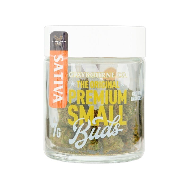 Claybourne Co.: Super Silver Haze - Small Buds