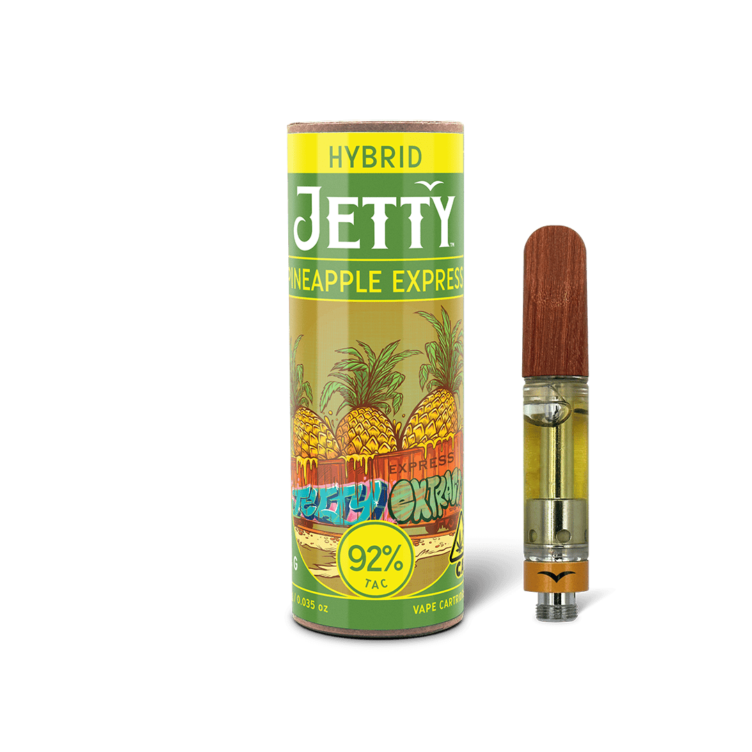 Pineapple Express | Distillate Cartridge | 1g by Jetty Extracts