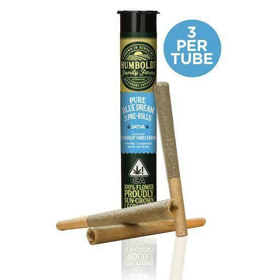 Humboldt Family Farms - Pure Blue Dream - Pre-Roll 3pk