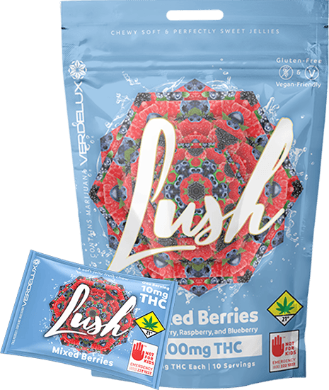 Lush Mixed Berry | Gummies | 10pk | 10mg/ea