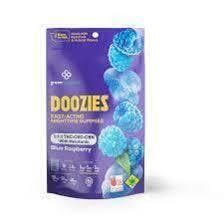 Doozies | 1:1:1 Blue Raspberry Gummies w/ Melatonin [10pk] by Green Revolution