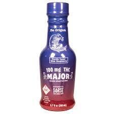 Major Blue Raspberry 100mg THC at Island Herb