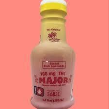 Major Pink Lemonade 100mg THC at Island Herb