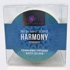 Harmony Bath Bomb (Mint) at Island Herb