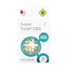 Super Relief CBD Capsules at Island Herb