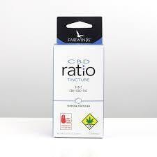 CBD Ratio Tincture 1:1:1 CBD:CBG:THC at Island Herb