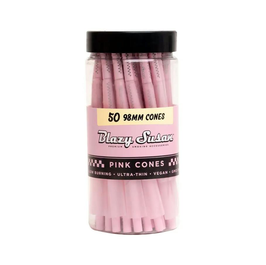 Blazy Susan | Pink Cones | 98mm | 50ct