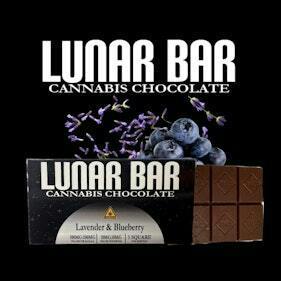 Lavender Blueberry Chocolate Bar | Chocolates | 10pk | 10mg/ea