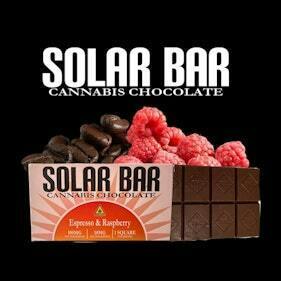 Espresso Raspberry Chocolate Bar | Chocolates | 10pk | 10mg/ea