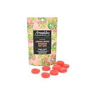 Watermelon Gummies | 100mg | 10ct | 10mg/ea by Smokiez Edibles