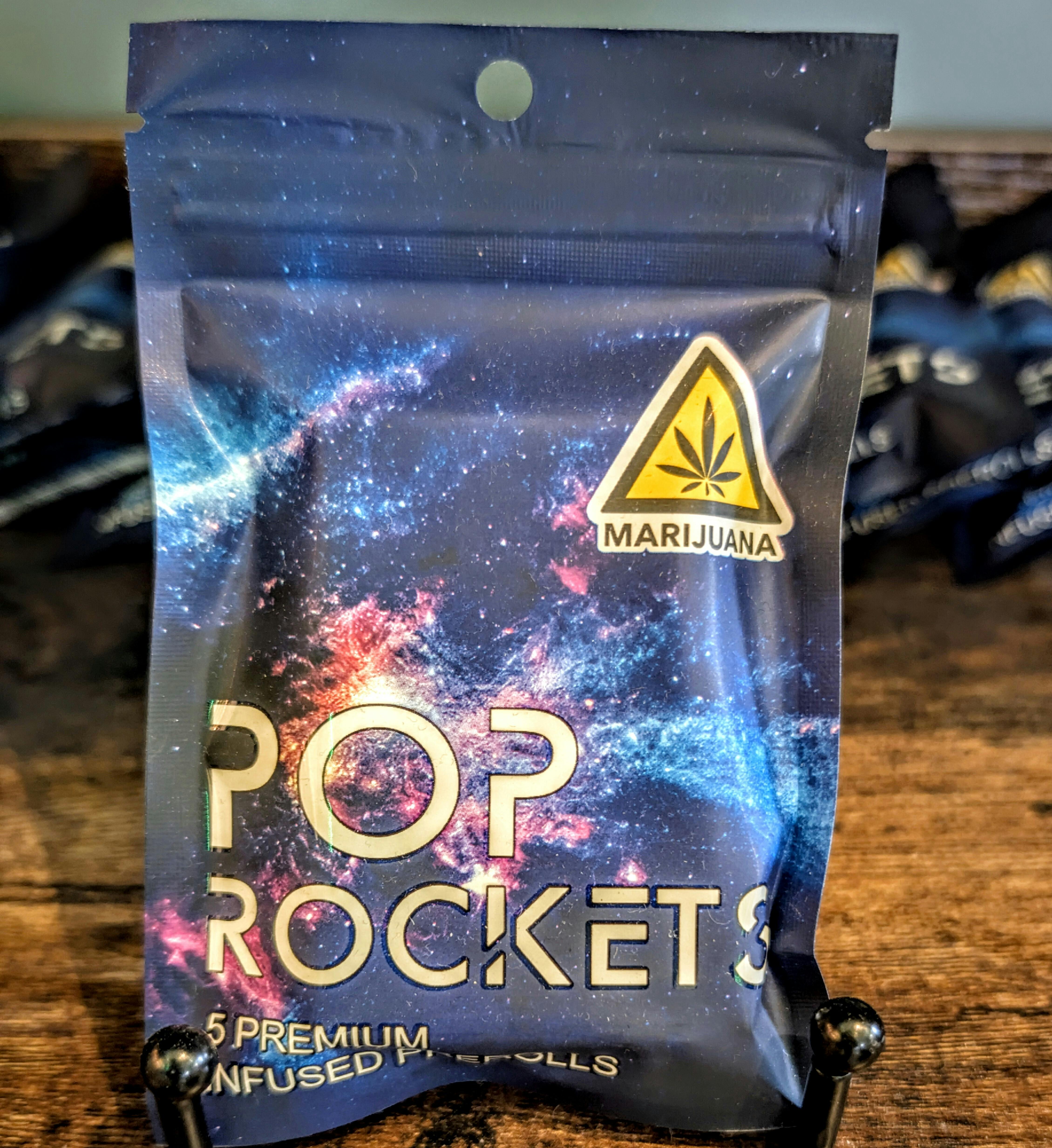 Strawberry Candy - Pop Rockets Infused 5 Pack