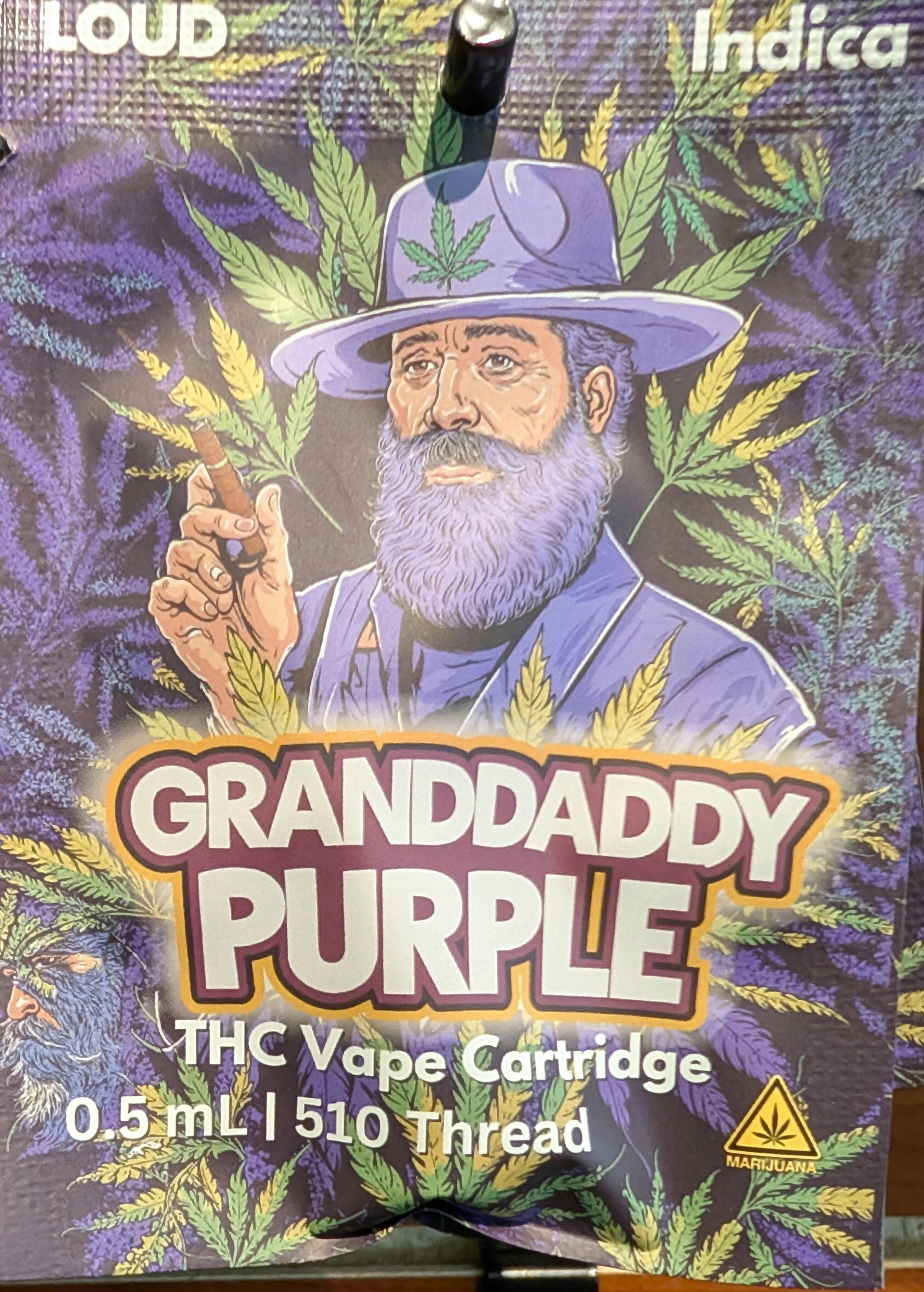 Granddaddy Purple - 0.5g Cartridge
