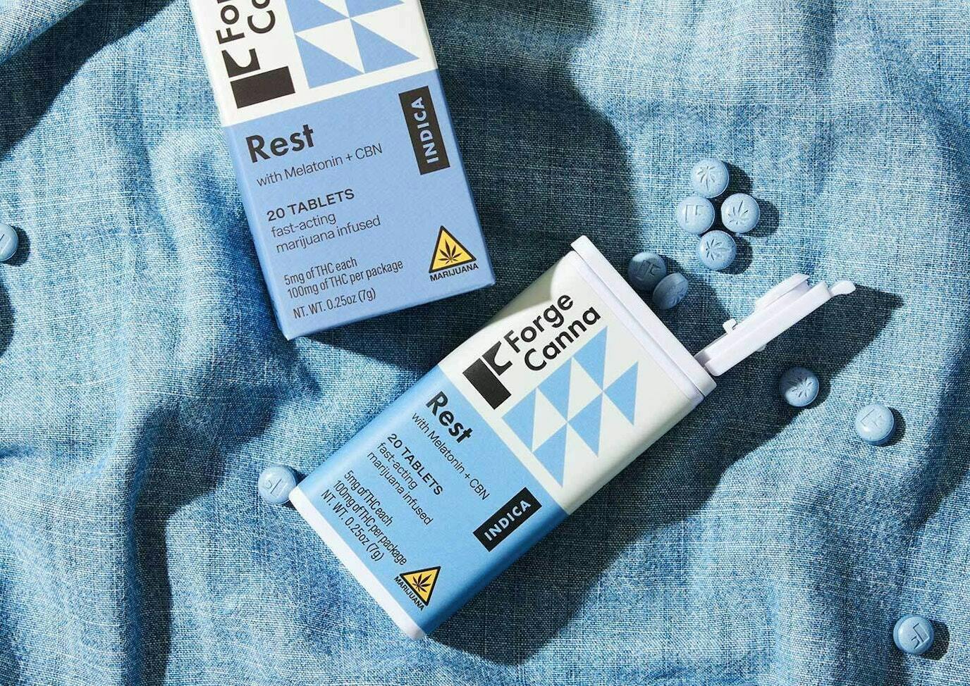 Indica + CBN & Melatonin Tablets | 20pk | 5mg/ea