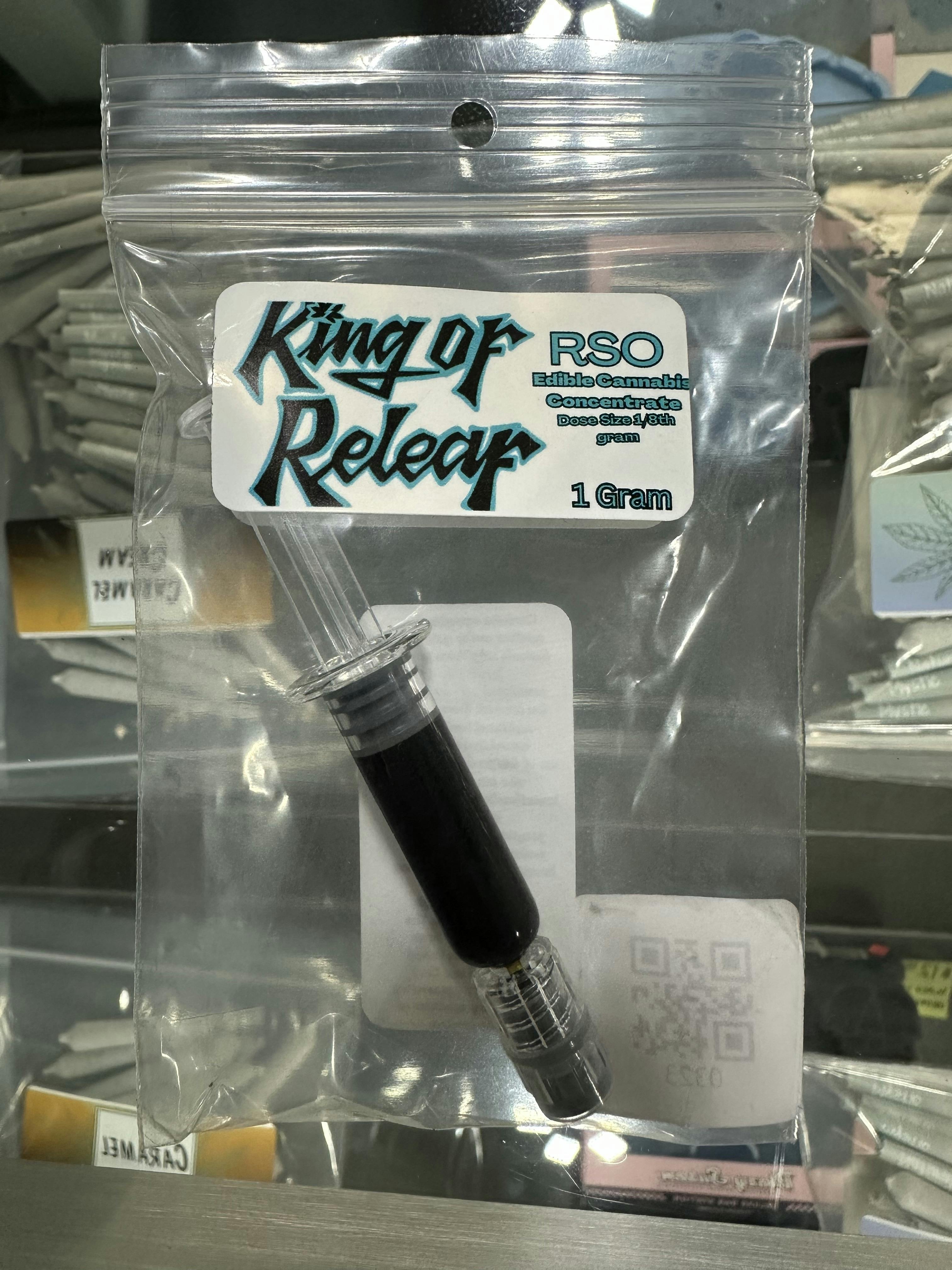 RSO(Rick Simpson Oil) at King of Releaf