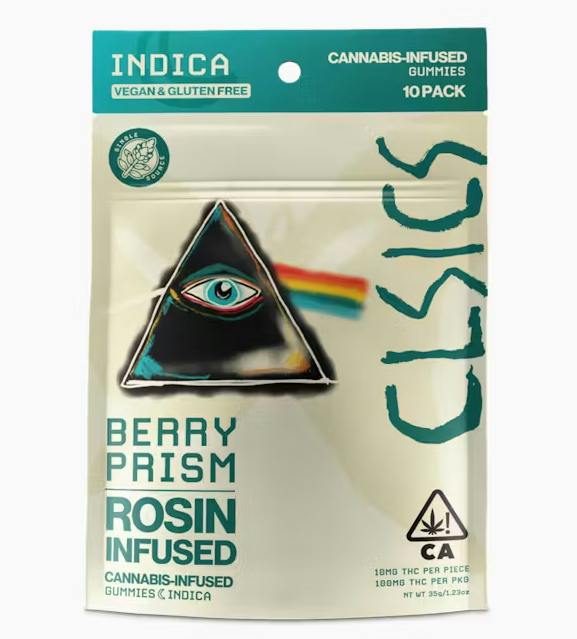 Berry Prism - Live Rosin Infused Gummies - 10ct