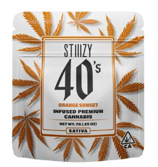 - ORANGE SUNSET - 7G 40's Infused Flower