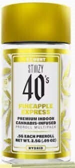 - PINEAPPLE EXPRESS - .5G 40's Infused Preroll 5 Pack