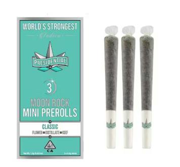 Presidential | Moon Rock Infused Minis | 0.5g each | 3pk