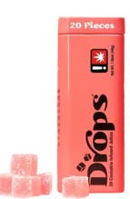 Drops | Watermelon 2pc River Float | Indica (100mg THC)