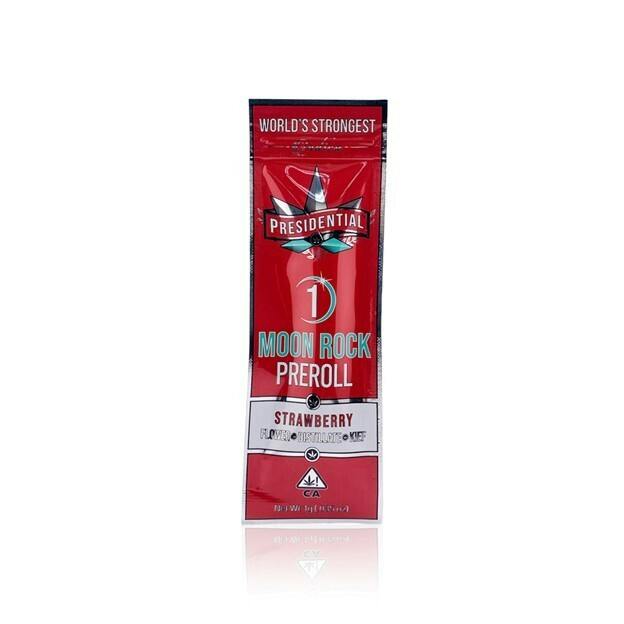 Strawberry | Moon Rock Infused Joint | 1g