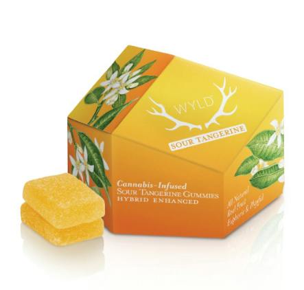 Sour Tangerine Hybrid Enhanced Gummies | 100mg | 10ct | 10mg/ea