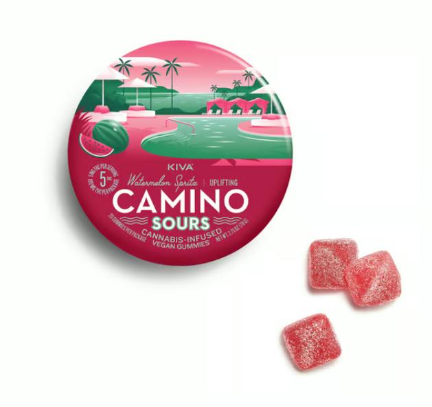 Uplifting | Watermelon Spritz Sours Gummies | 100mg | 20ct | 5mg/ea