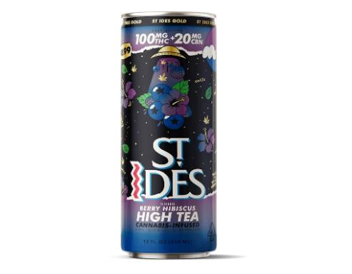 Nighttime Berry Hibiscus High Tea 5:1 | Non-Carbon | 100mg THC | 12 fl oz