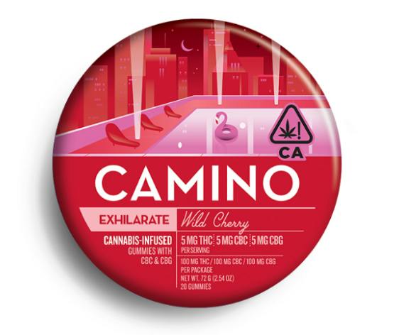 Exhilarate | Wild Cherry THC:CBC:CBG 1:1:1 Gummies | 100mg | 20ct | 5mg/ea