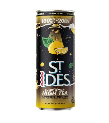 Lucky Lemon High Tea | Non-Carbonated | THC:CBG 100mg:20mg | 12 fl oz