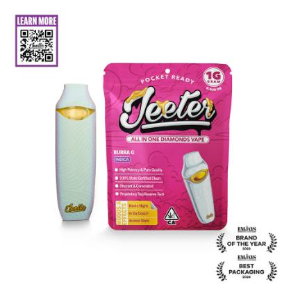 Jeeter | Bubba G | Diamonds Disposable | 1g