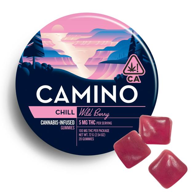 Chill | Wild Berry Gummies | 100mg | 20ct | 5mg/ea