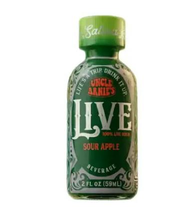 Sour Apple 100% Live Rosin | Non-Carbonated | 100mg | 2oz