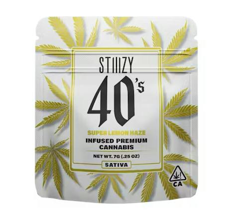 - SUPER LEMON HAZE - 7G 40's Infused Flower