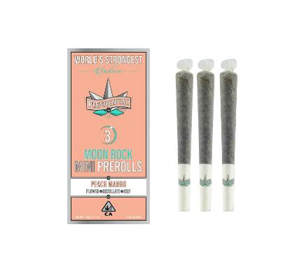 Peach Mango | Moon Rock Infused Minis | 0.5g each | 3pk