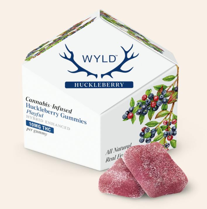 Huckleberry Hybrid Enhanced Gummies | 100mg | 10ct | 10mg/ea